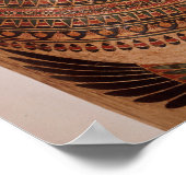 Poster Outer lid of the sarcophagus of Psametic I (664-61 (Coin)