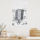 Poster Outhouse, Gemfield, Nevada (Cuisine)