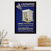 Poster Outhouse ouverte (Cuisine)