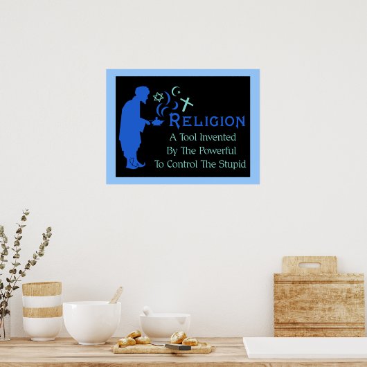 Poster Outil de religion (Cuisine)