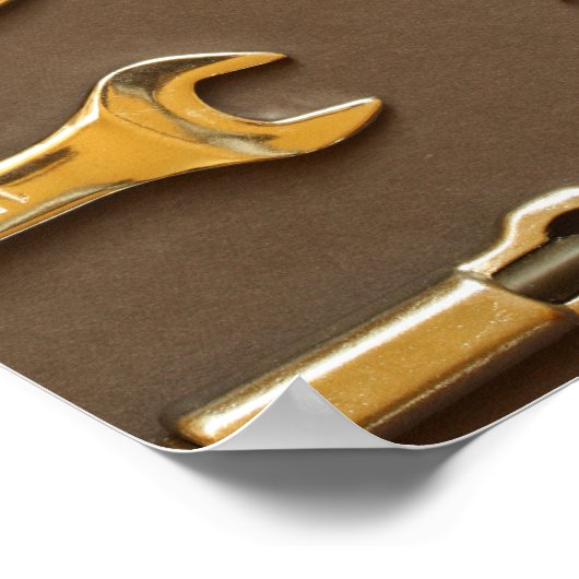 Poster Outils à main (Coin)