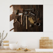 POSTER OUTILS ANCIENS (Cuisine)