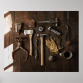POSTER OUTILS ANCIENS (Devant)