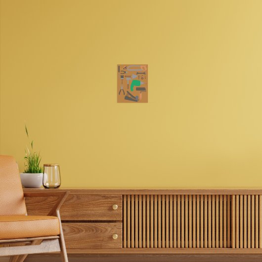 Poster Outils d'artisan (Salon 2)
