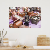 Poster Outils de navigation maritime antiques (Cuisine)