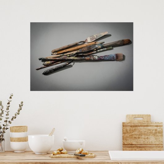 Poster Outils de peinture d'Alma Thomas (Cuisine)