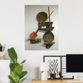 POSTER OUTILS D'OR MINER (Bureau à domicile)