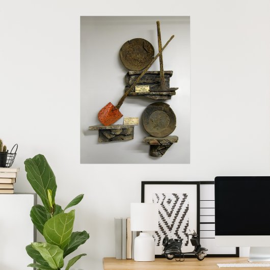 POSTER OUTILS D'OR MINER (Bureau à domicile)
