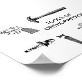 POSTER OUTILS D'ORTHOPÉDIE (Coin)