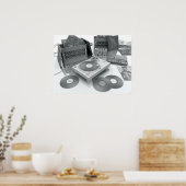 Poster Outils du commerce (Cuisine)