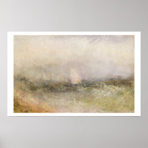 Poster Outre du Nore : Vent et eau, 1840-5 (huile sur le