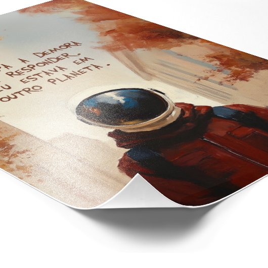 Poster Outro Planeta (com frase) (Coin)