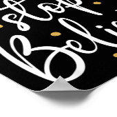 Poster Outstading For Melanin Don't Stop Believing - Men' (Coin)