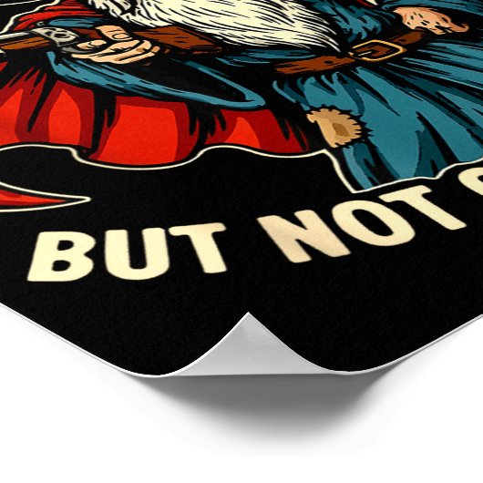 Poster Outta Spells But Not Outta Shells Wizard Fantasy M (Coin)