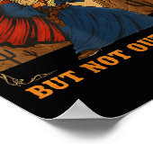 Poster Outta Spells But Not Outta Shells Wizard Fantasy M (Coin)