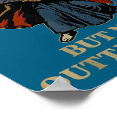 Poster Outta Spells But Not Outta Shells Wizard Fantasy M (Coin)