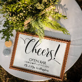 Poster Ouverture de la barre mariage