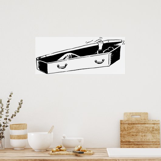 Poster Ouverture du café (Cuisine)