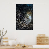 Poster Ouverture Du Ciculaire Dans Une Grotte De Glace (Cuisine)