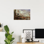 Poster Ouverture du pont Waterloo (Bureau à domicile)