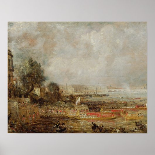 Poster Ouverture du pont Waterloo, vers 1829-1831 (pétrol (Devant)