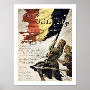 Poster Ouvre du Soldat Belge