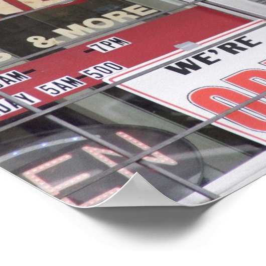 Poster Ouvrir (Coin)