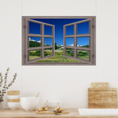 Poster Ouvrir La Fenêtre À La Lune Sur Tuolumne Meadows P (Cuisine)