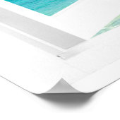 Poster Ouvrir la fenêtre sur la plage (Coin)