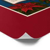 Poster Ouvrir le message de Noël de la Bible (Coin)