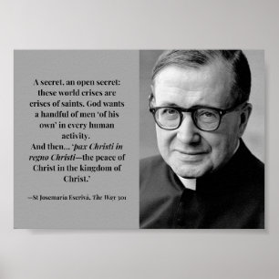 Poster Ouvrir l'impression secrète