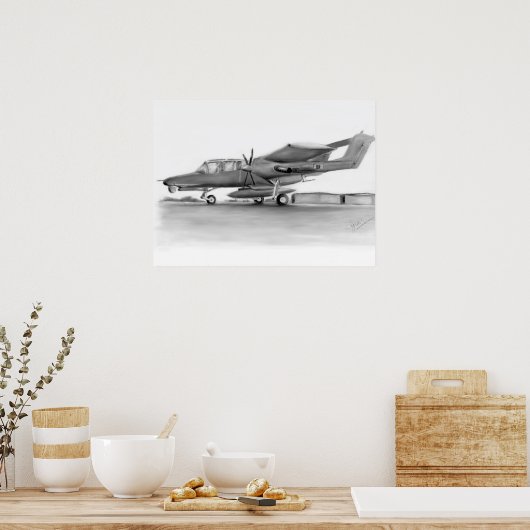 Poster OV10 Bronco (Cuisine)