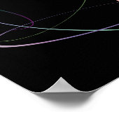 Poster Ovals par l'affiche de Fran Hogan (Coin)