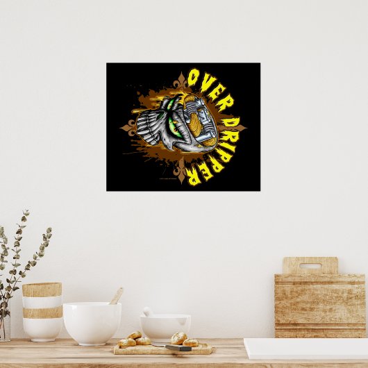 Poster Over Dripper ( Vape ) (Cuisine)