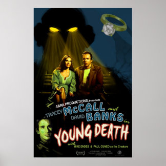 Poster over jonge dood