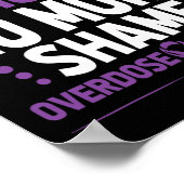 Poster Overdose Awareness No More Stigma No More Shame Ad (Coin)