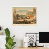 Poster Overland Mail Company (1268A) (Bureau à domicile)