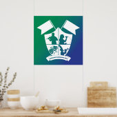 Poster Overland PA Department Crest (Cuisine)
