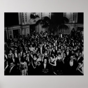 Poster Overlook Hôtel 4 juillet Ball Haute Qualité