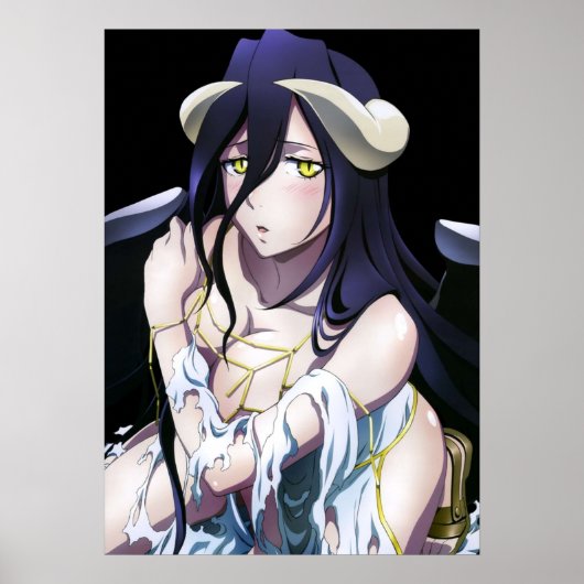 Poster Overlord Albedo (Devant)