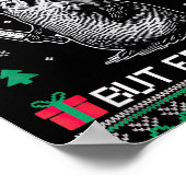 Poster Overstimulated But Festive Christmas Ugly Penguin (Coin)