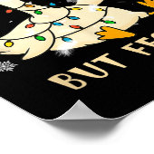 Poster Overstimulated But Festive Goose Christmas Funny G (Coin)