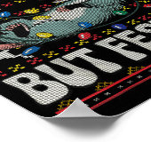 Poster Overstimulated But Festive Ossum Christmas Ugly Sw (Coin)