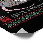 Poster Overstimulated But Festive Ossum Ugly Sweater Chri (Coin)