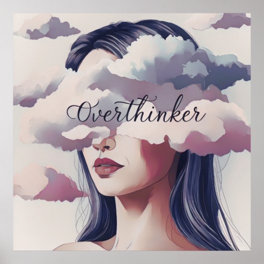 Poster Overthinker (Devant)
