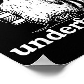 Poster Overworked And Underfored Funny Raccoon Coffee Say (Coin)