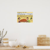 Poster Oviraptor de Thanksgiving (Cuisine)