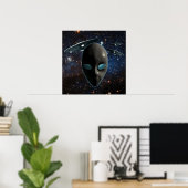 Poster OVNI et Aliens (Bureau à domicile)