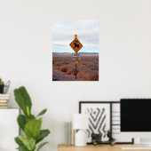 Poster OVNI et zone 51 (Bureau à domicile)