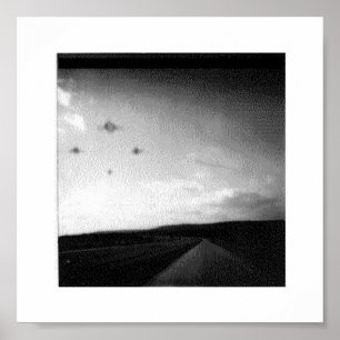 Poster OVNI nocturne